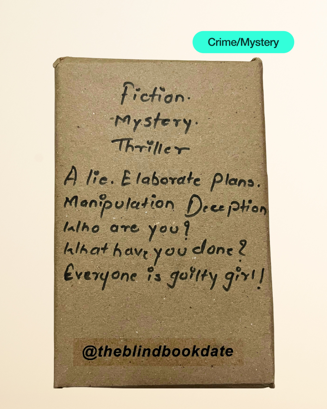 TBBD #WorldBookDay : Thriller